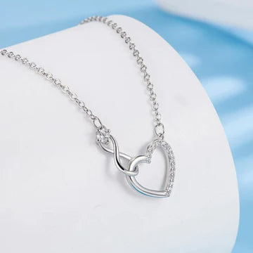 Collar Corazón "Infinito"