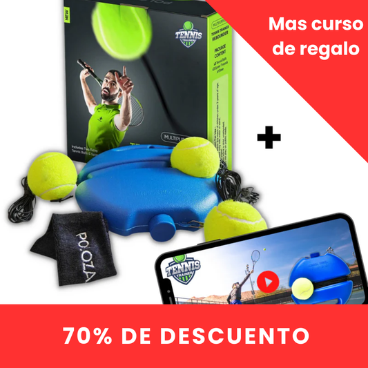 Entrenador de Tennis + Video curso de regalo