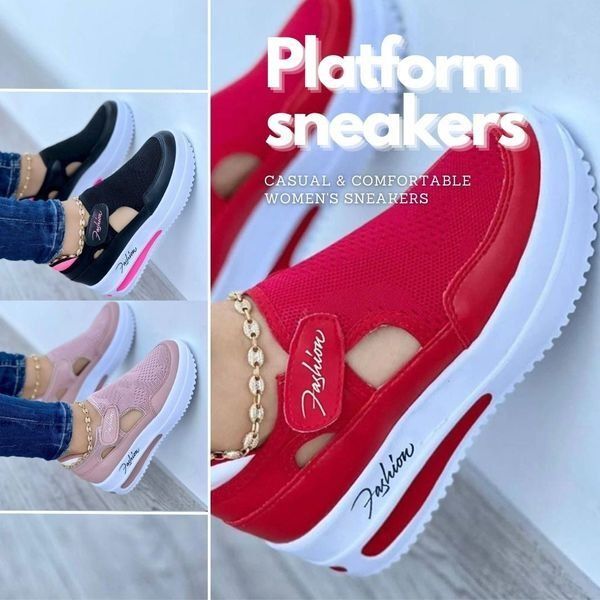 Riyal - Zapatillas con Plataforma a la Moda